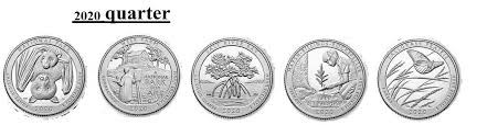 National park of american samoa, weir farm national historic site in connecticut, salt river bay national historical park and ecological preserve in the u.s. 2020 Quarters National Parks Personalized Items Quarter