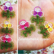 Bir Model Daha Menekse Modelim Bence Guzel Oldu Sizce Oya Kanavice Ornekleri Tig Desenleri