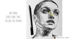 Hatching Tutorial How To Use Parallel Crosshatching And Contour Hatching Exercises Love Life Drawing