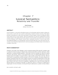 Model dan desain kitchen set minimalis yang rumahpedia sajikan ini dijamin bakal bikin dapur kamu eye catching. Pdf Lexical Semantics Relativity And Transfer