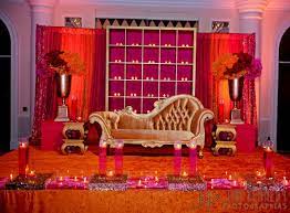 Easy And Modern Stage Decor Orange Decor Indian Wedding Inspiration Indian Decor