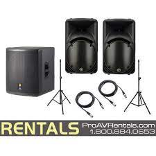 Have you ever hire sound system for party? Av Rental Packages Dj Gear Lighting Sound Staging Video Crossfire Pro Av Rentals