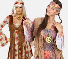 Details zu hippie kostüm damen bunt 60er 70er flower power party kleid karneval fasching. Hippie Kostume Und Flower Power Kostume Gunstig Online Kaufen