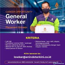 Info loker daerah sidoarjo,porong,tulangan,candi,pucang,buduran,gempol butu kerja saya secepatnya buat. Lowongan Kerja Pt Energi Indo Terkini Sidoarjo April 2021