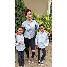 Adunni was born in queens, new york, united states to a german irish mother and a yoruba nigerian father. Adunni Ade 39 S Sons 8 Times Adunni Ade Has Been Our Favourite Celebrity Single Mum Adunni Ade Amp Sons Photos Nigerian Celebrity