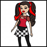 5 out of 5 stars (109) $ 80.00. How To Draw Bratz Dolls Cartoon Characters Drawing Tutorials How To Draw Bratz Girls Lessons Step By Step Techniques For Cartoons Illustrations