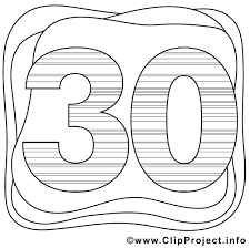 Wenn sie größen der schablone verändern (aussuchen), müssen sie beachten, dass sie die größen der kopien vergrößern oder verkleinern. Malvorlage Zahl 30 Coloring And Malvorlagan