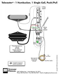Guitar wiring diagrams for tons of different setups. Sd S Tele 1 Humbucker 1 Single Coil Push Pull Diagram Confusion Seymour Duncan User Group Forums