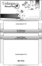 Undangan Walimatul Ursy Simple Docx Undangan Contoh Undangan Pernikahan Desain Undangan Perkawinan