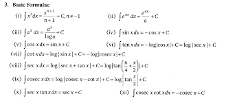 Pin By Learncbse Ncert Solutions On Integration Formulas Cbse Class 12 Maths Class 12 Maths 12th Maths