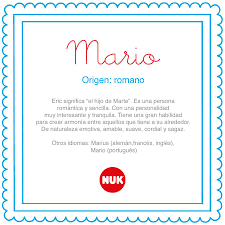 Nuk Hoy Es El Turno Para Todos Los Marios Hay Alguno Por Aqui Descubre El Significado Y Origen De Este Nombre En Elnombredelbebe Http Bit Ly 1optud2 Facebook