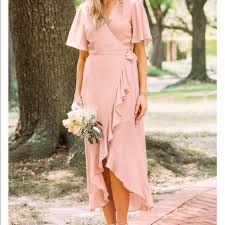 Francesca S Willow Wrap Bridesmaid Dress