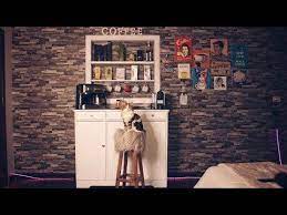 ركن القهوه الي بغرفتي وبعض افكاري للتصميم coffee corner youtube coffee and tea bar tea bar room inspiration