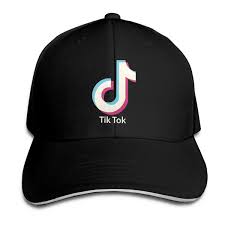 Buy Yamaza Tik Tok Logo Print Hat Cap Unisex Cotton Hat Adjustable Baseball Cap Beige At Amazon In