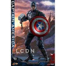 Endgame toy leak offers another look at captain marvel's design in the upcoming avengers: Hot Toys Mms536 Avengers Endgame Captain America Chris Evans 1 6 Collectible Figure 31cm
