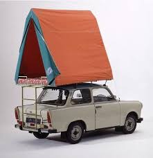 Design Is Fine Gerhard Muller Trabant Roof Redhouse Ca Roof Tent East German Car Tent
