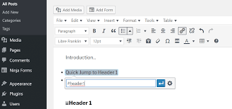 The link to the full article with more details on adding a subscribe option to . How To Create Anchor Links In Wordpress 3 Easy Methods