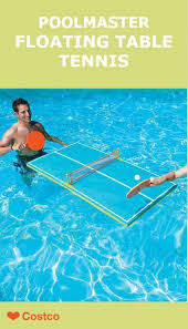 Pool Master Floating Table Tennis Game Is Perfect For Pool Time Fun The Table Tennis Base Is Made Of Non Corros Floating Table Pool Time Fun Table Tennis Game