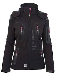 Geographical norway damen softshelljacke tassion kapuze, stehkragen black/flashy pink xxl. Geographical Norway Damen Softshell Outdoor Jacke Tassion Abnehmbare Kapuze Amazon De Bekleidung Manner Outdoor Mode Regenjacke Jacken