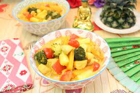 Hahnchen Ananas Curry Topf Rezept Hahnchen Ananas Curry Rezepte Gesund Suppen Und Eintopfe