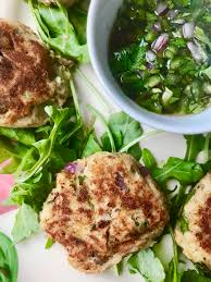 Gordon ramsay ultimate fit food. Spicy Fishcakes With Chimichurri Dipping Sauce Cheap Fresh And Easy