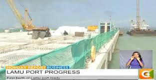 Construction of the first berth at the port of lamu is running behind schedule due to what is believed to be funding challenges that have forced the government to revise its completion deadline twice. Lamu Port Progress First Berth Of Lamu Citizen Tv Kenya Facebook