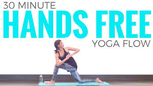 Hands Free Yoga Practice 30 Minute Yoga Yoga For Sore Wrists Sarah Beth Yoga Youtube Morning Yoga Workouts Free Yoga Workouts Free Yoga