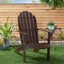 Mainstays Wooden Outdoor Adirondack Chair White Finish Solid Hardwood Walmart Com In 2020 Outdoor Chairs Wooden Adirondack Chair Wood Adirondack Chairs