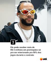 A contratação de Memphis Depay pelo Corinthians aconteceu através de cinco  contratos, sendo que o valor total do acordo pode chegar a R$ 120 milhões,  contando com os bônus 🤑 Só que