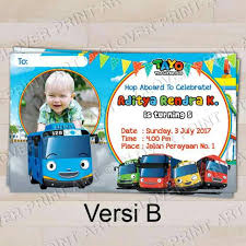 Bayangkan jika tidak ada surat undangan, tidak mungkin bukan jika orang akan datang dalam acara. Isi 10 Undangan Ulang Tahun Anak Tayo Shopee Indonesia