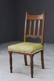 Single Oak Edwardian Dining Chair Dining Chairs Chair British Furniture