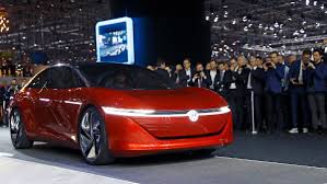 Id Vizzion Von Vw Fahrt Elektrisch Und Ohne Lenkrad Lenkrad Fahren