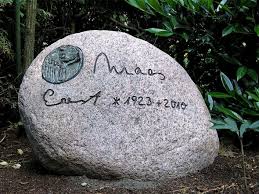 Eigene Handschrift Und Bronze Auf Findling Urnengrabsteine Steine Urnengrab