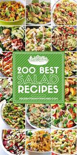 200 Best Salad Recipes Best Salad Recipes Easy Salad Recipes Salad Recipes For Dinner