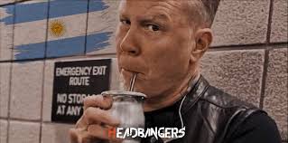 El líder [Metallica] y su amor por la Yerba Mate; ¿[James Hetfield] es casi  argentino? » Headbangers Latinoamérica