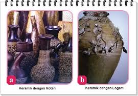 Logam memiliki banyak jenis, misalnya emas, perak, perunggu, besi, dan titanium. Produk Dan Proses Kerajinan Berbasis Media Campuran Mikirbae Com