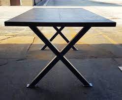 / these chunky monastery dining table legs are perfect for your next dining table project. X Table Legs Heavy Duty Sturdy X Metal Legs Industrial Legs Dining Table Leg Set Dining Table Legs Table Legs Dining Table