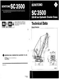 Crawler Cranes Sumitomo Specifications Cranemarket