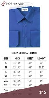 New Berlioni Blue Xl 17 17 5 34 35 Dress Shirt Excellent For