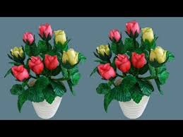 Cobalah mendekorasi rumah dengan vas. Bunga Mawar Kuncup Dari Kresek Cara Membuat Bunga Kuncup Mawar Dari Kresek Plastik Youtube Mawar Bunga Kuncup