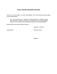 Klik tombol di bawah accept atau reject, kemudian klik all changes untuk menerima atau menolak seluruh perubahan pada dokumen. Tanda Terima Dokumen Jaminan