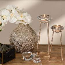 I shopped for a specific bar stool for awhile and. Bloomsbury Market Westall Table Vase Reviews Wayfair Gold Living Room Decor Table Decor Living Room Table Vases