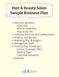 Use this free consulting business plan template to quickly and easily create a great consulting business plan to raise funding and/or grow your business. Hair And Beauty Salon Sample Business Plan