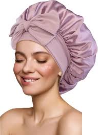 Satin Bonnet Silk Bonnet Hair Bonnet for Sleeping Large Bonnets with Tie  Band Hair Wrap with Adjustable Straps Hair Cap Night Sleep Caps for Women  Curly Braid Hair(Black,Dark Turquoise) : Amazon.com.au: Beauty