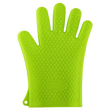 Wholesale kitchen supplies and accessories suppliers: Wholesale Single Hand High Temperature Heat Resistant Silicone Oven Kitchen Gloves Cooking Baking Bbq Gloves Kitchen Accessories Green Aulola Uk