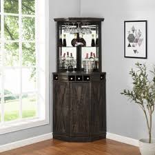 Anniversary gift for the mister!! Small Corner Liquor Cabinet Wayfair