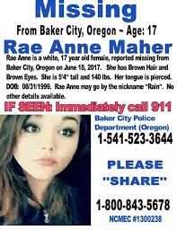 Baker City runaway