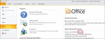 Open any office application, such as word or excel, and select account. How To Check Your Outlook Version