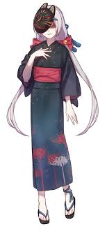 立ち絵素材 女性14 和服 狐のお面 狐のお面 影ver 立ち絵素材 わたおきば 狐 お面 マフラー イラスト 女の子イラスト