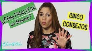 Tenemos que tener en claro el objetivo final del. Como Concluir O Finalizar Un Discurso De Forma Memorable Youtube